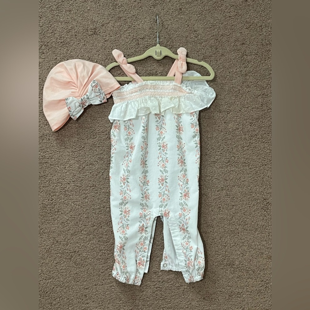Rachel Zoe Cotton Set with matching Hat